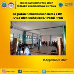 Prodi PPKn Mengadakan Kegiatan Pemeliharaan Ruangan Kelas C101-C103