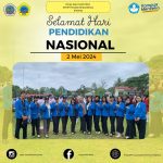 Mahasiswa Mengikuti Upacara Peringatan Hari Pendidikan Nasional (Hardiknas) Tahun 2025 yang diselenggarakan di Lapangan Depan Kodim 1205 Sintang.