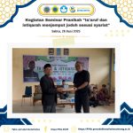Mahasiswa Lintas Program Studi STKIP Persada Khatulistiwa Sintang Melaksanakan Kegiatan Seminar Pranikah: Ta’aruf & Istiqarah – Menjemput Jodoh Sesuai Syariat.