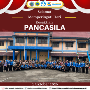 Mahasiswa dan Dosen Program Studi Pendidikan Pancasila dan Kewarganegaraan Mengikuti Upacara Peringatan Hari Kesaktian Pancasila